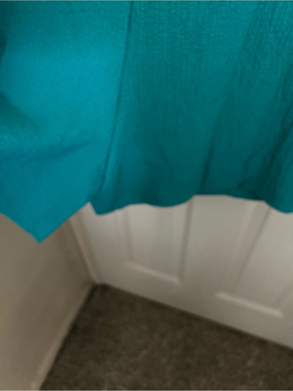 Amazon Teal Tie-Shoulder Short Romper. NWOT - Picture 6 of 12